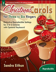 Christmas Carols for Three to Six Ringers Handbell sheet music cover Thumbnail